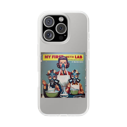 „My First Meth Lab“ Handyhülle – Schwarzer Humor im Retro-Look-Phone Case-True Insights
