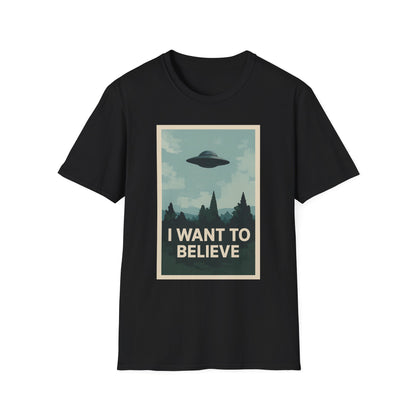 I Want To Believe T-Shirt – UFO Vintage Shirt | True Insights