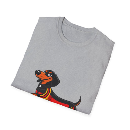 True Insights Unisex T-Shirt Fußball Dackel WM 2026 für Fußball-Fans und Hundeliebhaber