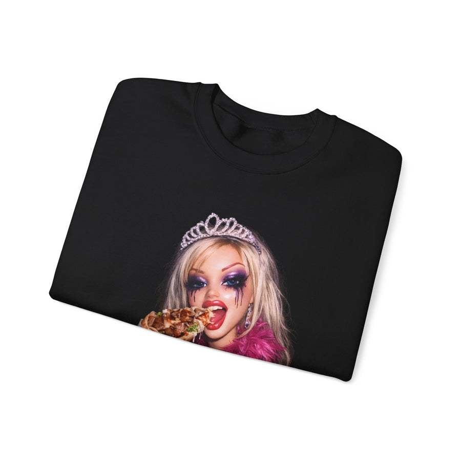 Princess Punk Sweatshirt – Freches Party-Motiv mit Drag-Queen-Glam