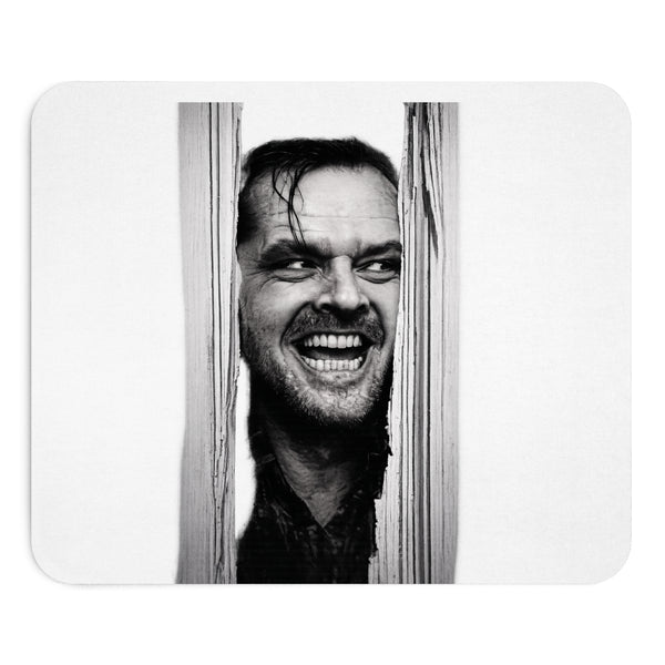 Tapis de souris Shining Jack Torrance – Motif culte horreur Jack Nicholson, cadeau déco bureau drôle pour cinéphiles
