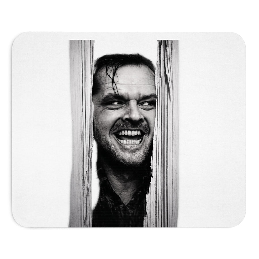Tapis de souris Shining Jack Torrance – Motif culte horreur Jack Nicholson, cadeau déco bureau drôle pour cinéphiles