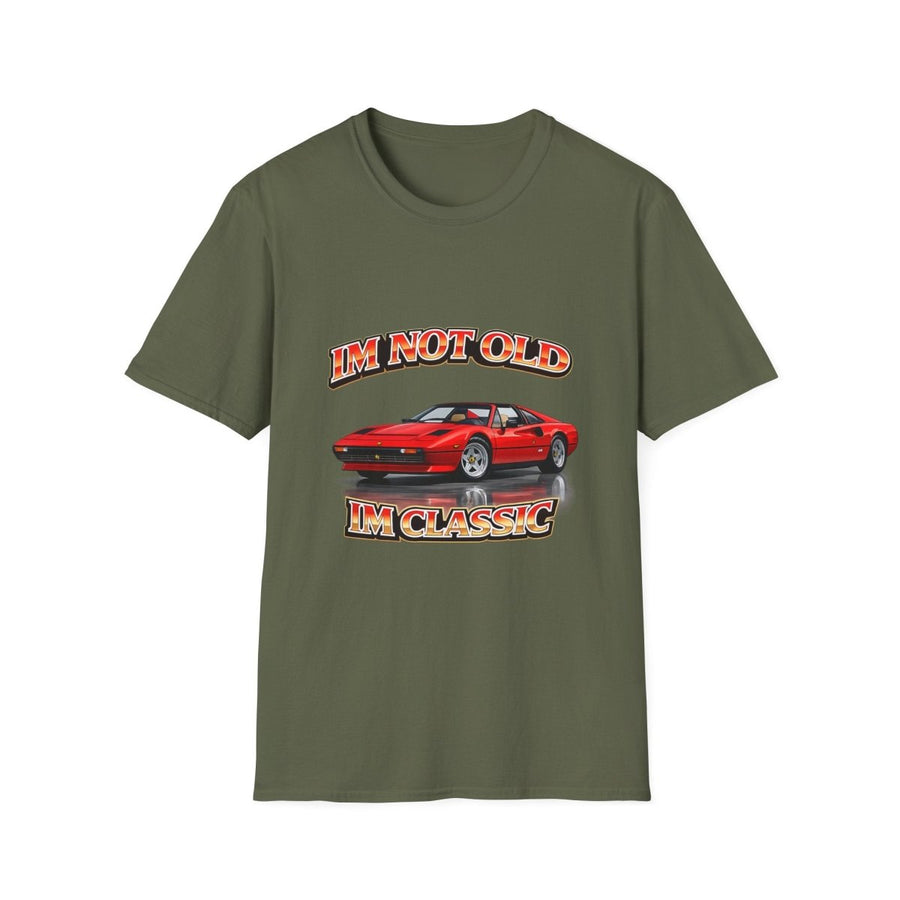 True Insights T-Shirt Im Not Old Im Classic Oldtimer Motiv in Militärgrün