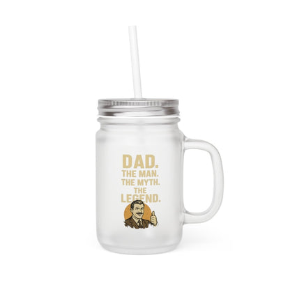Dad. Der Mann. Der Mythos. Die Legende. – Lustige Jar Mug für Väter – Geschenkidee für Papa
