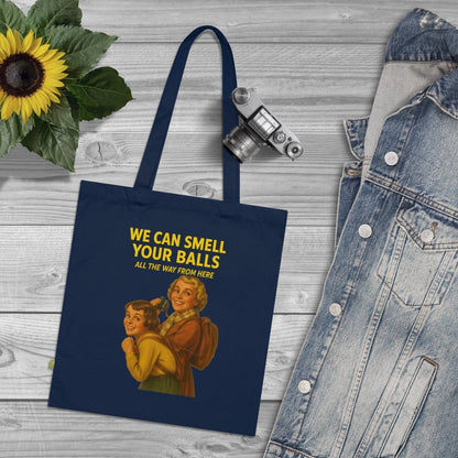 We Can Smell Your Balls – Ironische Retro-Tote Bag-Bags-True Insights