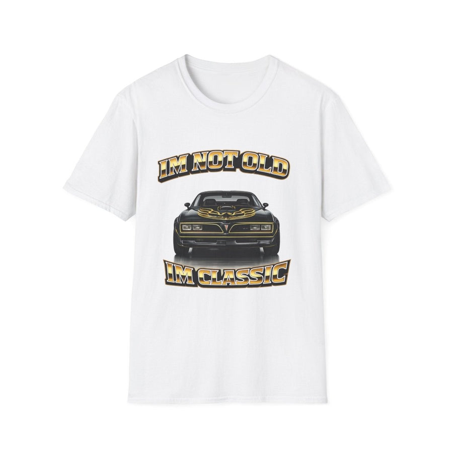 True Insights T-Shirt Im Not Old Im Classic Oldtimer Motiv in Weiß