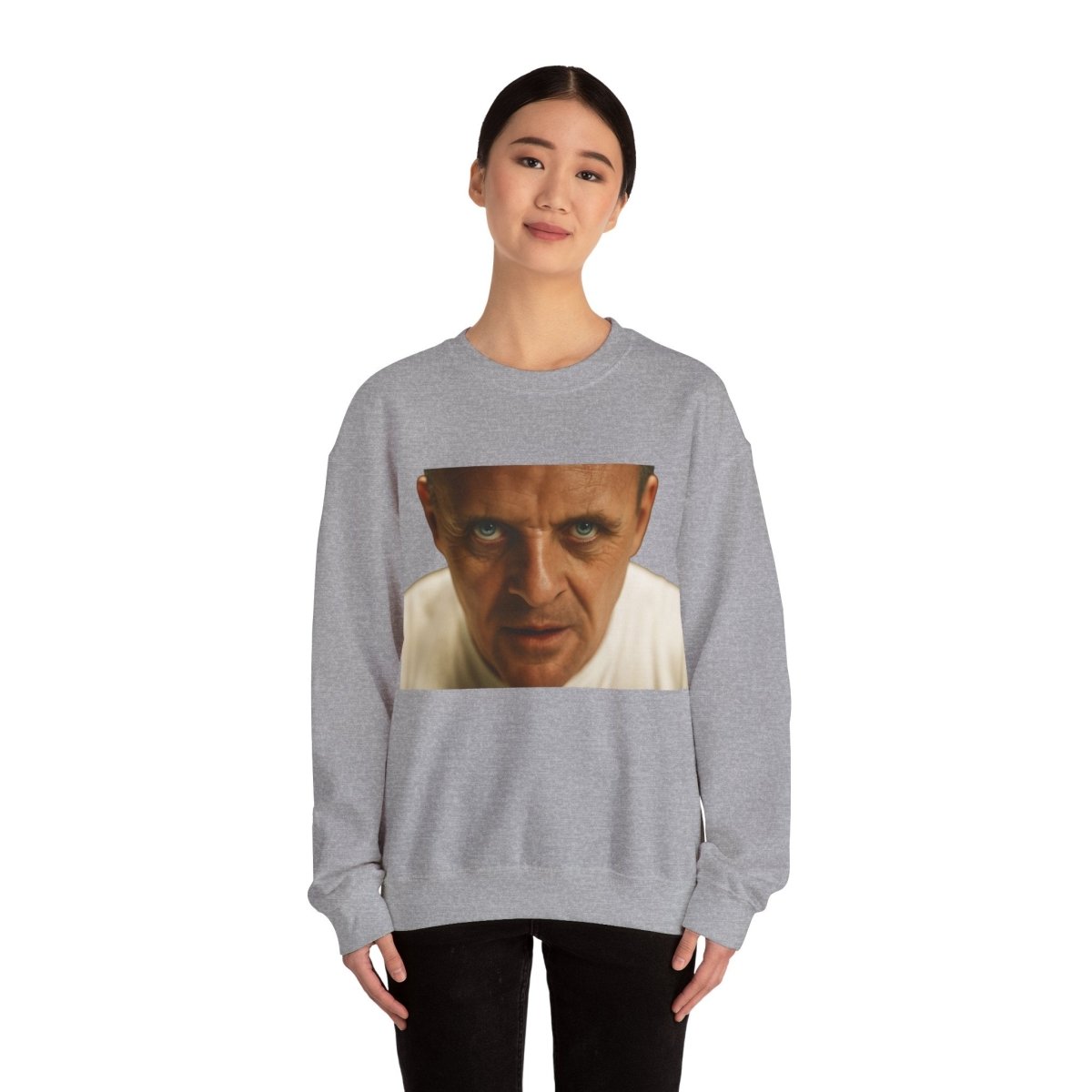 Sweatshirt – Intensivblick – Kultfilm-Sweatshirt mit ikonischem Motiv | Für Thriller-Fans & Satire-Liebhaber | True Insights Design mit Humor