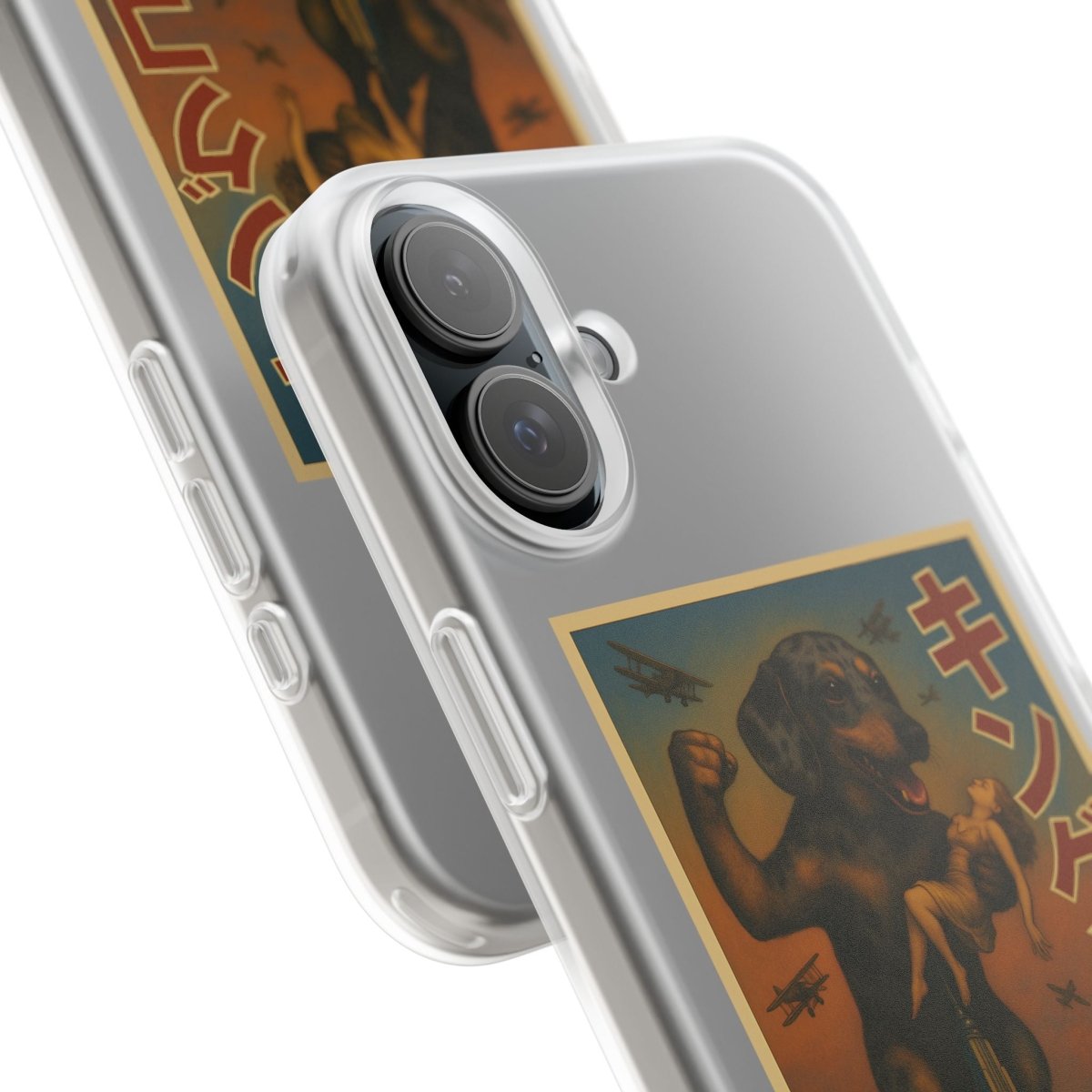 Dackel Handyhülle – King Kong Parodie | Retro Design für Hundefans & Filmnerds – Lustiges Phone Case | True Insights – Bild 30