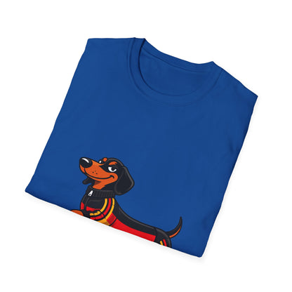 True Insights T-Shirt Fußball Dackel WM 2026 lustiges Dackel-Motiv für WM-Fans