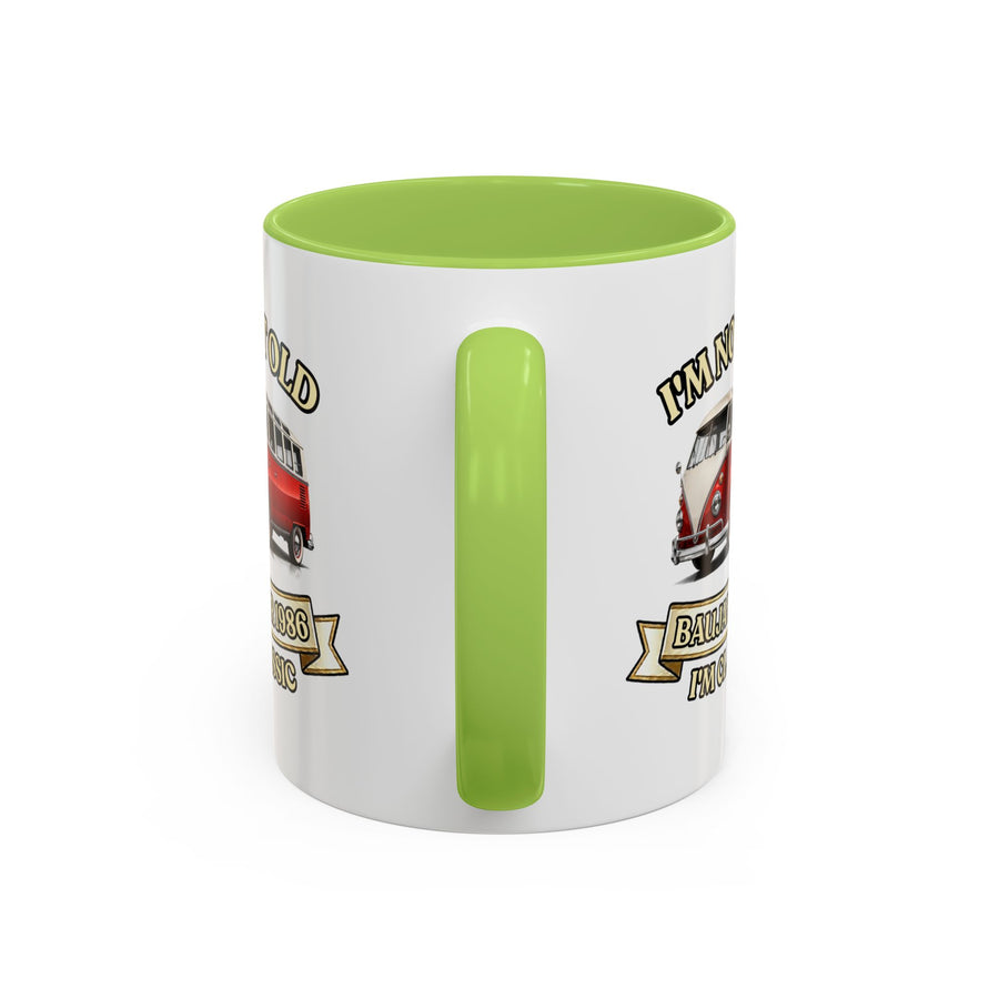 Geschenk zum 40. Geburtstag – Tasse Jahrgang 1986 VW Bulli