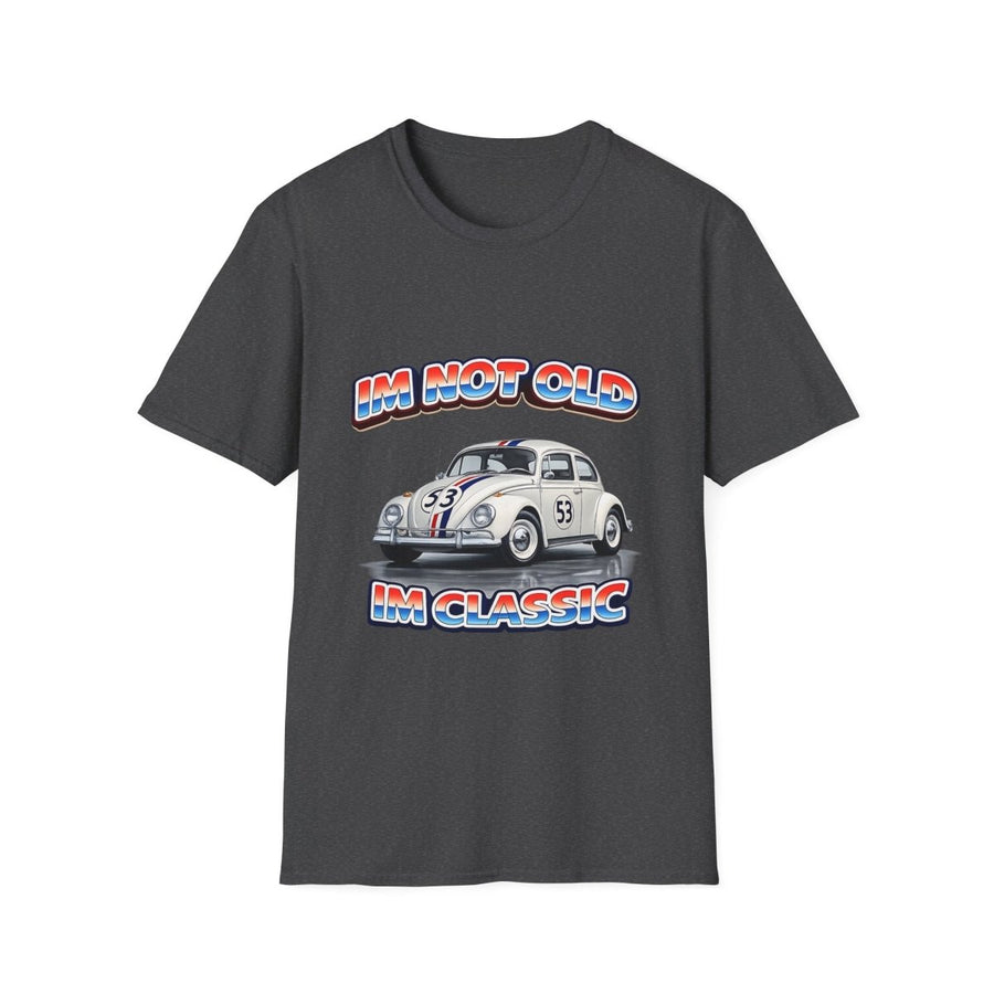 True Insights T-Shirt I'm Not Old I'm Classic Retro Motiv in Dunkelgrau meliert
