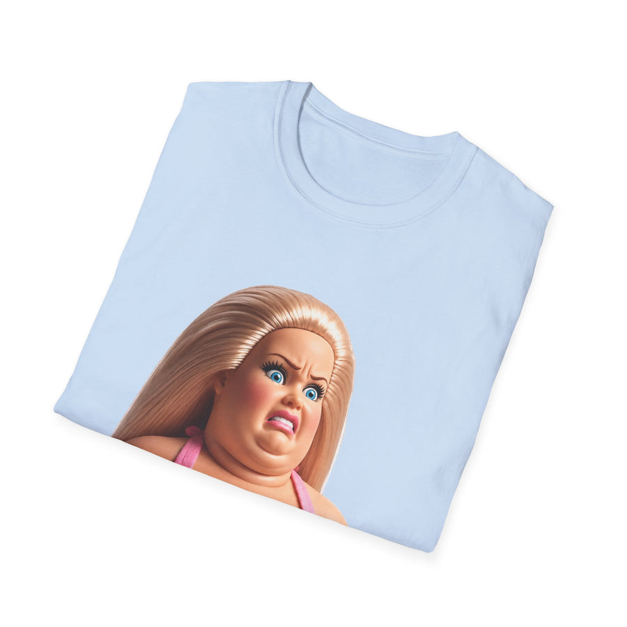 Genervte Blondine T-Shirt Bikini Puppe – Lustiges Statement Shirt