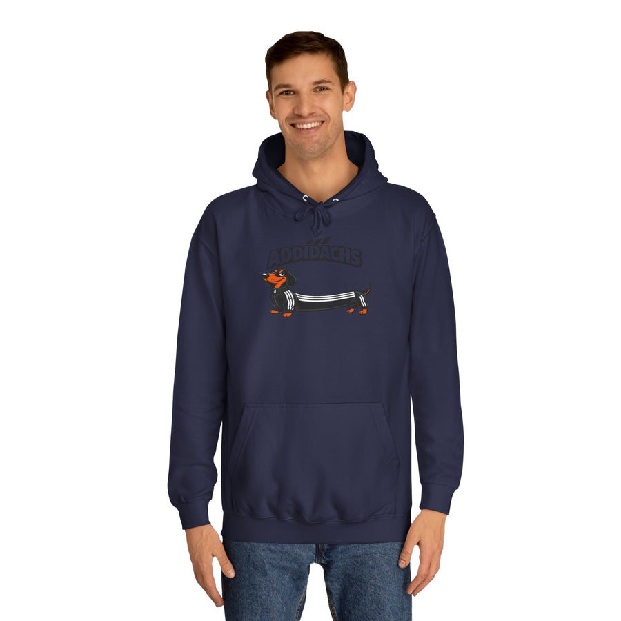 Lustiger Dackel Hoodie - ADDIDACHS Wortspiel Sport-Hund - Witziges Geschenk für Dackelbesitzer & Hundeliebhaber