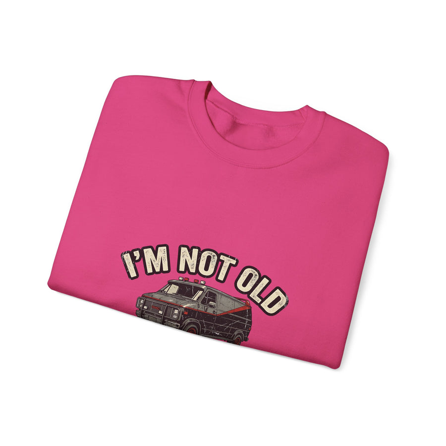 I'm Not Old I'm Classic Sweat – Van Rétro Culte Cadeau 50 ans Homme