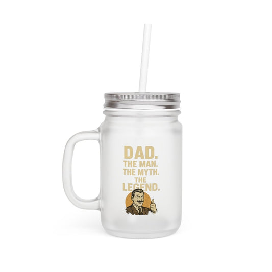 Dad. Der Mann. Der Mythos. Die Legende. – Lustige Jar Mug für Väter – Geschenkidee für Papa