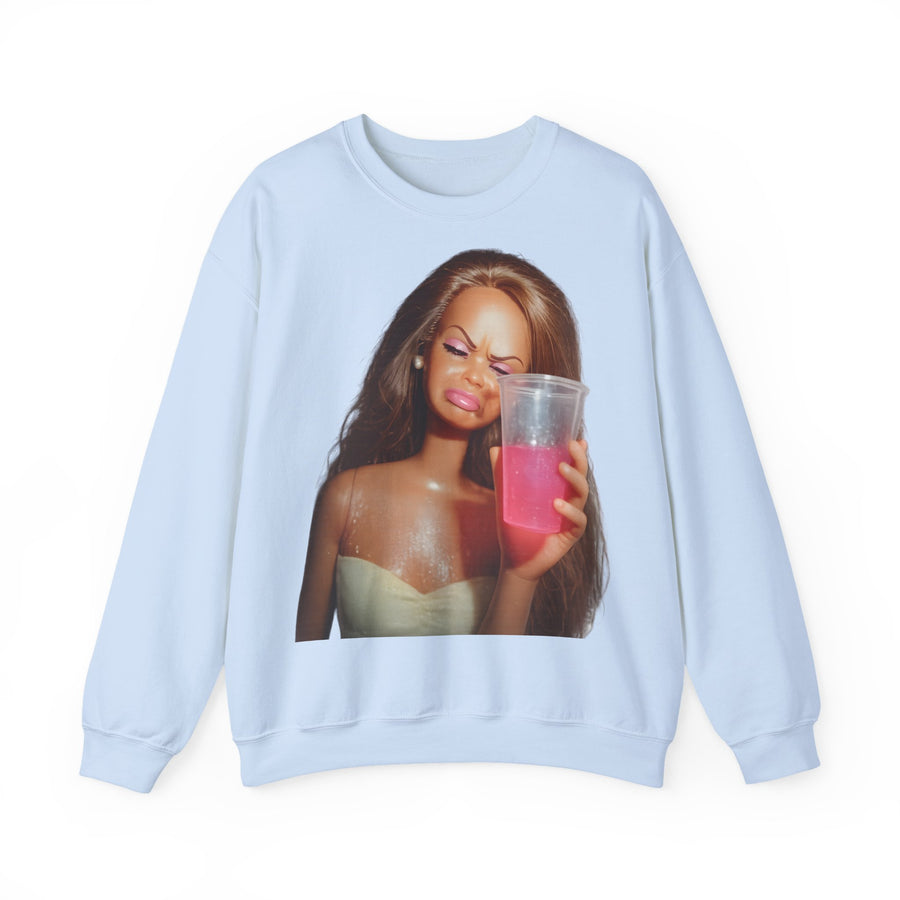 Sweat Doll Meme Barbicore – Sweat drôle poupée pink drink pour soirées & divas