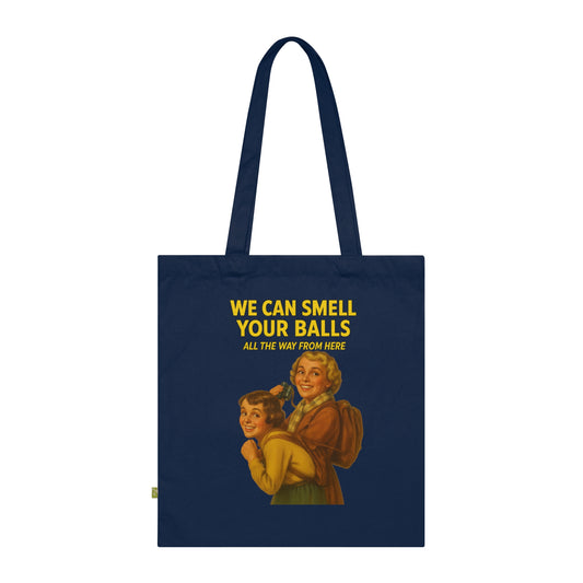 We Can Smell Your Balls – Ironische Retro-Tote Bag-Bags-True Insights