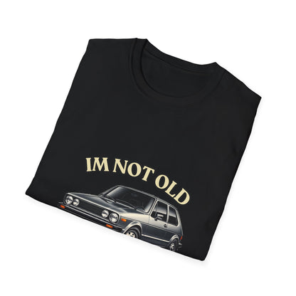 I'm Not Old I'm Classic Baujahr 1976 T-Shirt – Retro Auto Kult Shirt zum 50. Geburtstag Unisex