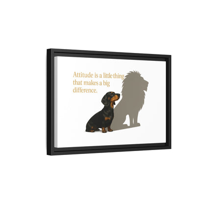 Inspirierendes Wandmotiv mit klarer Botschaft – ruhig, positiv und ideal für moderne Wohnräume.