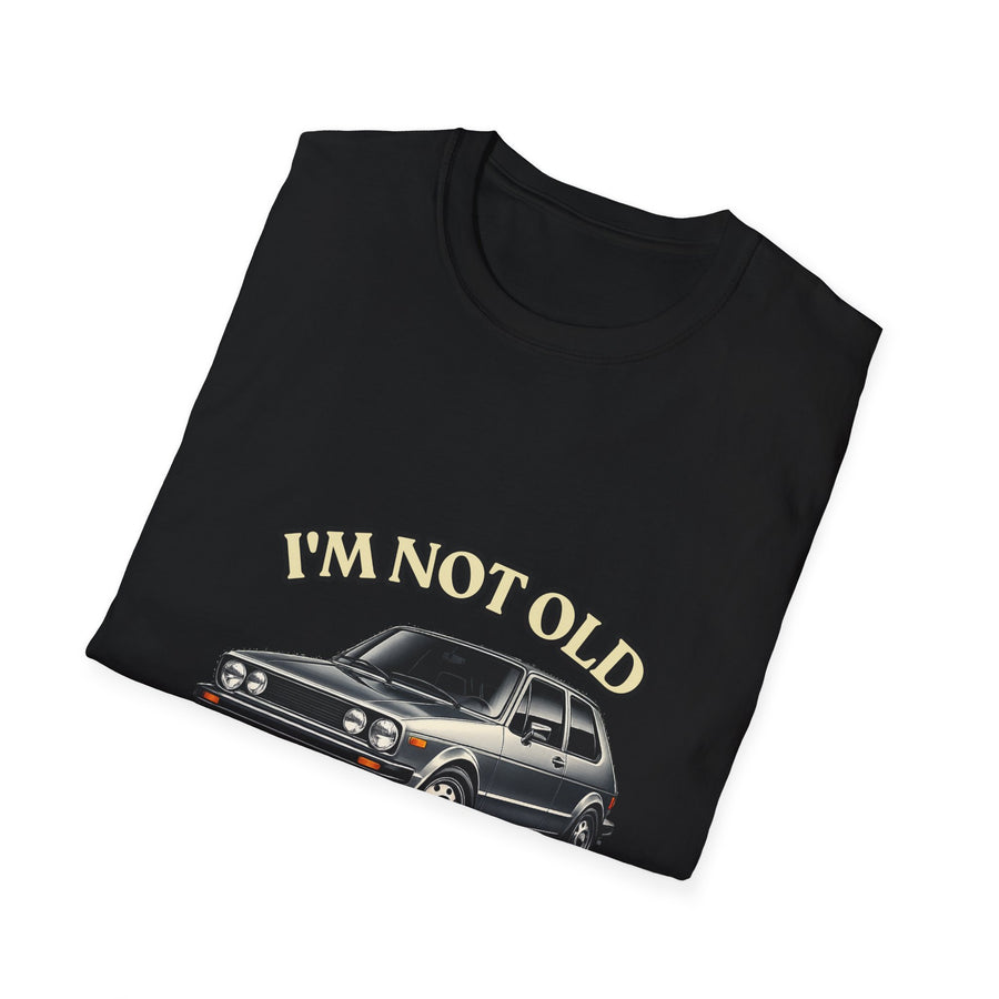 Born in 1976 T-Shirt – 50th Birthday Gift | Classic Car