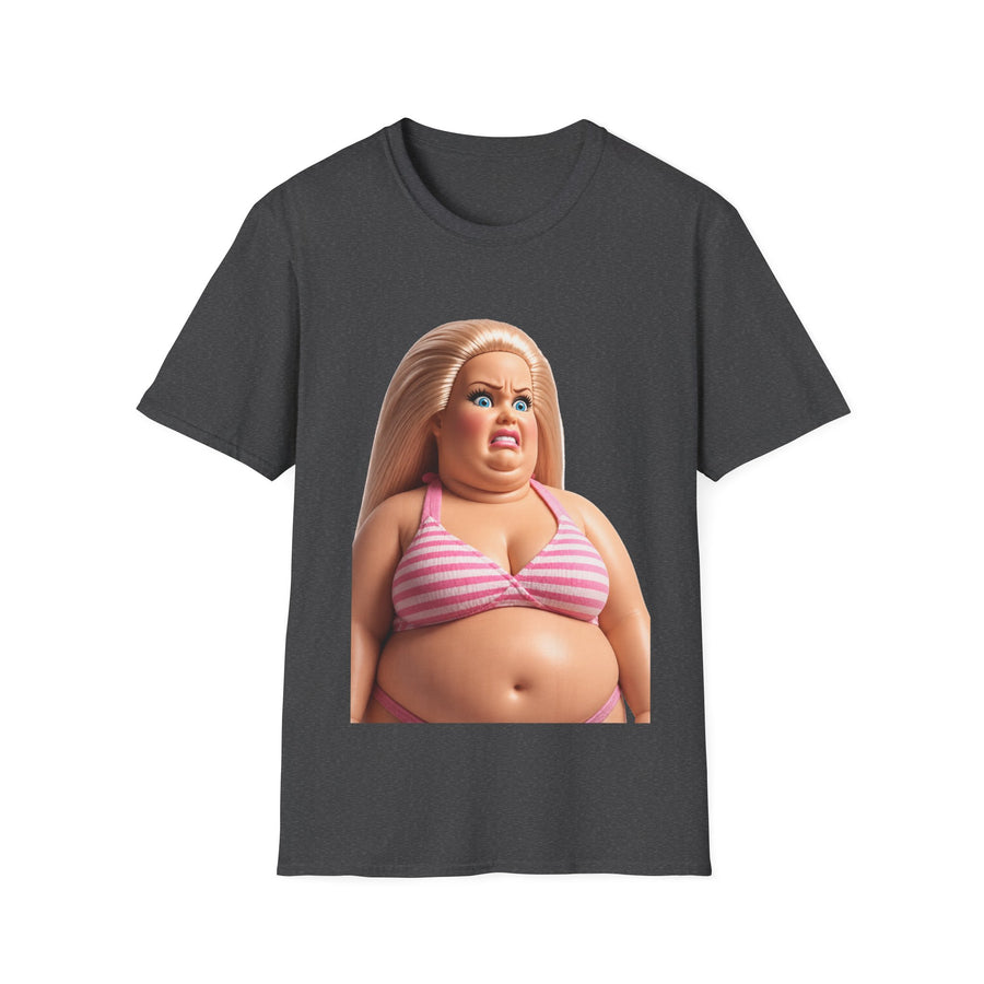 Genervte Blondine T-Shirt Bikini Puppe – Lustiges Statement Shirt