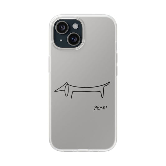 In der Hand, immer mit einem Hauch von Kunstgeschichte. schwarzer druck – Lustiges Phone Case | True Insights – Bild 2