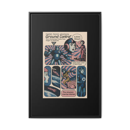 Captain Ozone – Retro Art Canvas