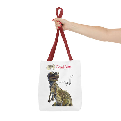 We'll All Be Dead Soon T-Shirt Unisex – Lustiges Dinosaurier Statement Shirt mit Flugsaurier, Sarkasmus & Nihilismus