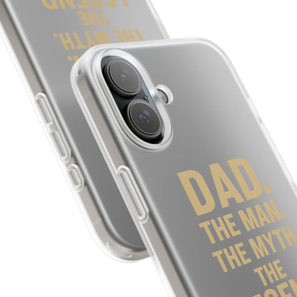 Papa Handyhülle – DAD. THE MAN. THE MYTH. THE LEGEND. – Geschenk für Väter – Retro Design-Phone Case-True Insights