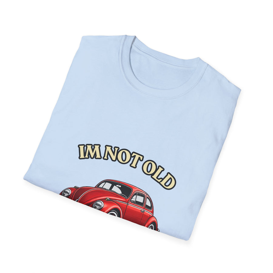 True Insights T-Shirt Baujahr 1976 roter Oldtimer Käfer Geschenk für Autoliebhaber