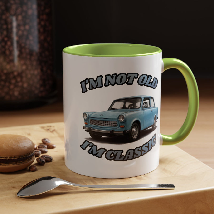 Trabant Tasse I'm Not Old I'm Classic – Geschenk Oldtimer-Fans
