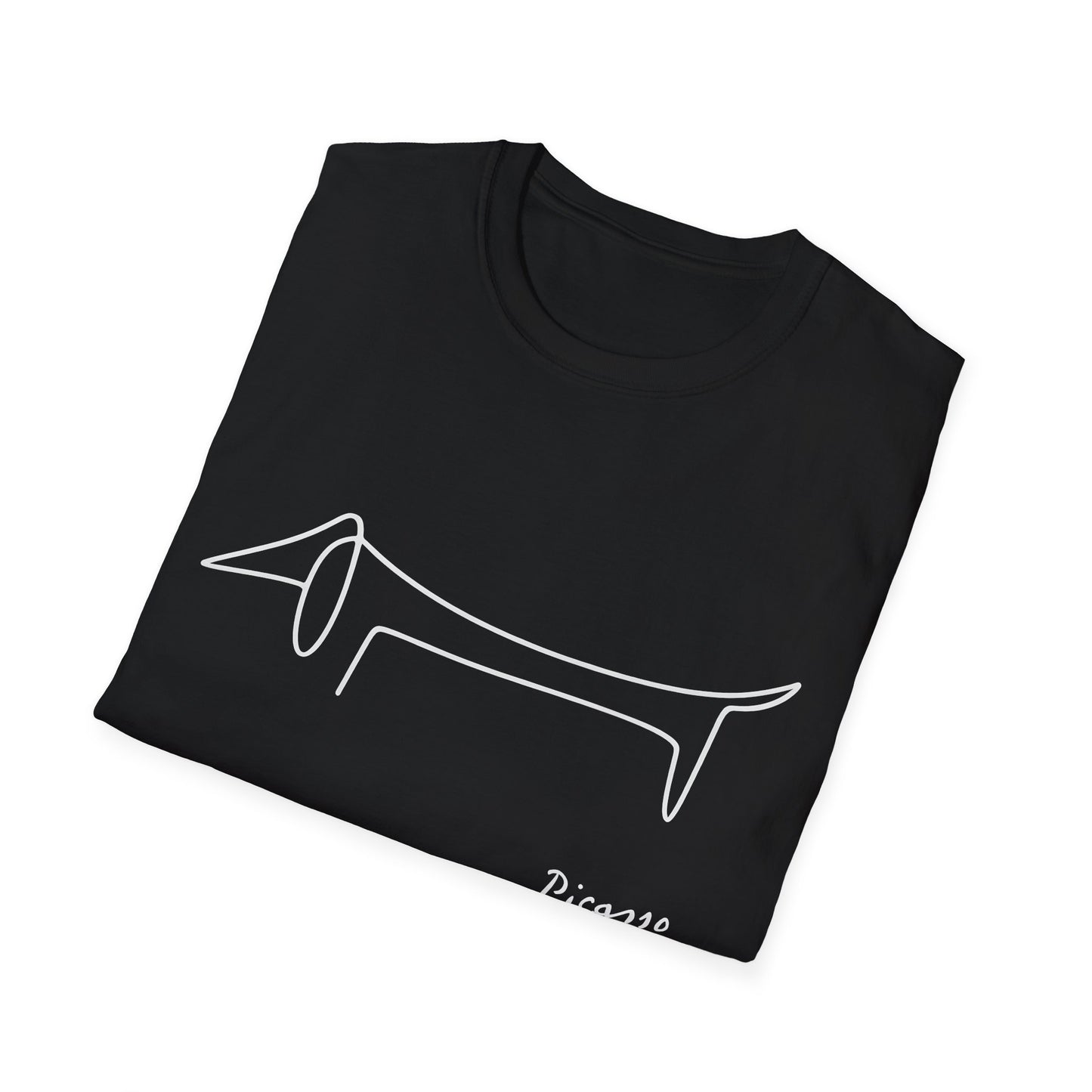 Picasso Dackel T-Shirt – Das edle Geschenk für Dackel-Besitzer