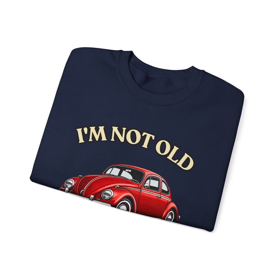 Born in 1976 Sweatshirt – 50th Birthday Gift | VW Beetle