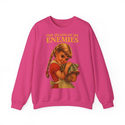 Sweatshirt “The Heads of My Enemies” – Subversive art to wear