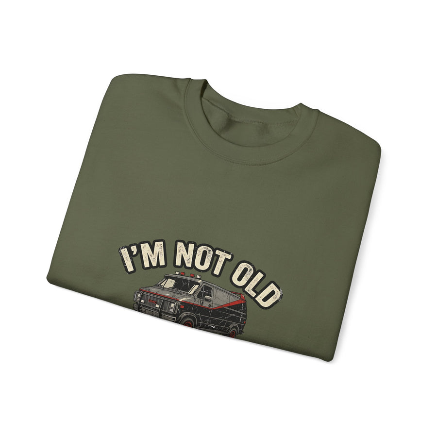 I'm Not Old I'm Classic Sweat – Van Rétro Culte Cadeau 50 ans Homme