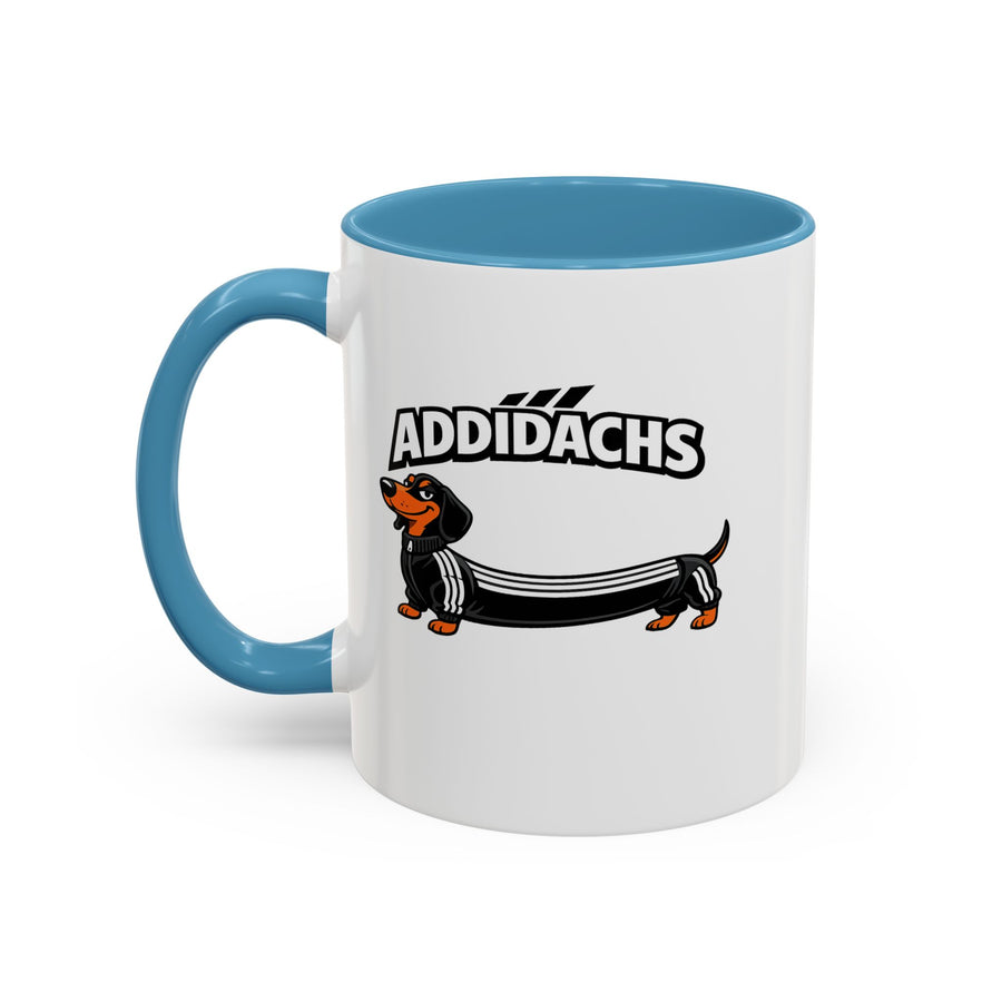 Mug Teckel Rigolo 'ADDIDACHS' - Tasse Chien Sportif pour Amoureux des Teckels