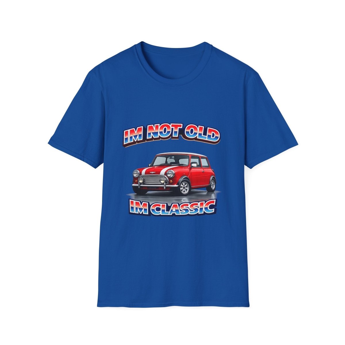 I'm Not Old I'm Classic | Italian Job T-Shirt | Mini Cooper Retro Shirt