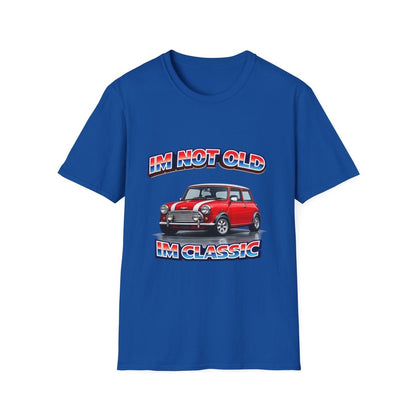 I'm Not Old I'm Classic | Italian Job T-Shirt | Mini Cooper Retro Shirt