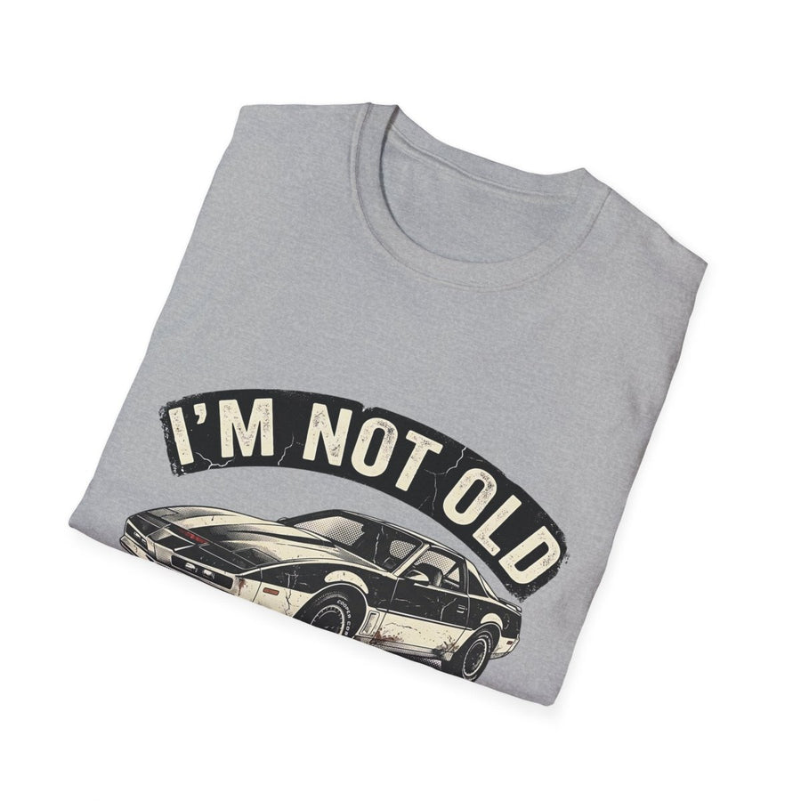 True Insights T-Shirt Im Not Old Im Classic in Detailansicht mit klassischem Sprücheaufdruck