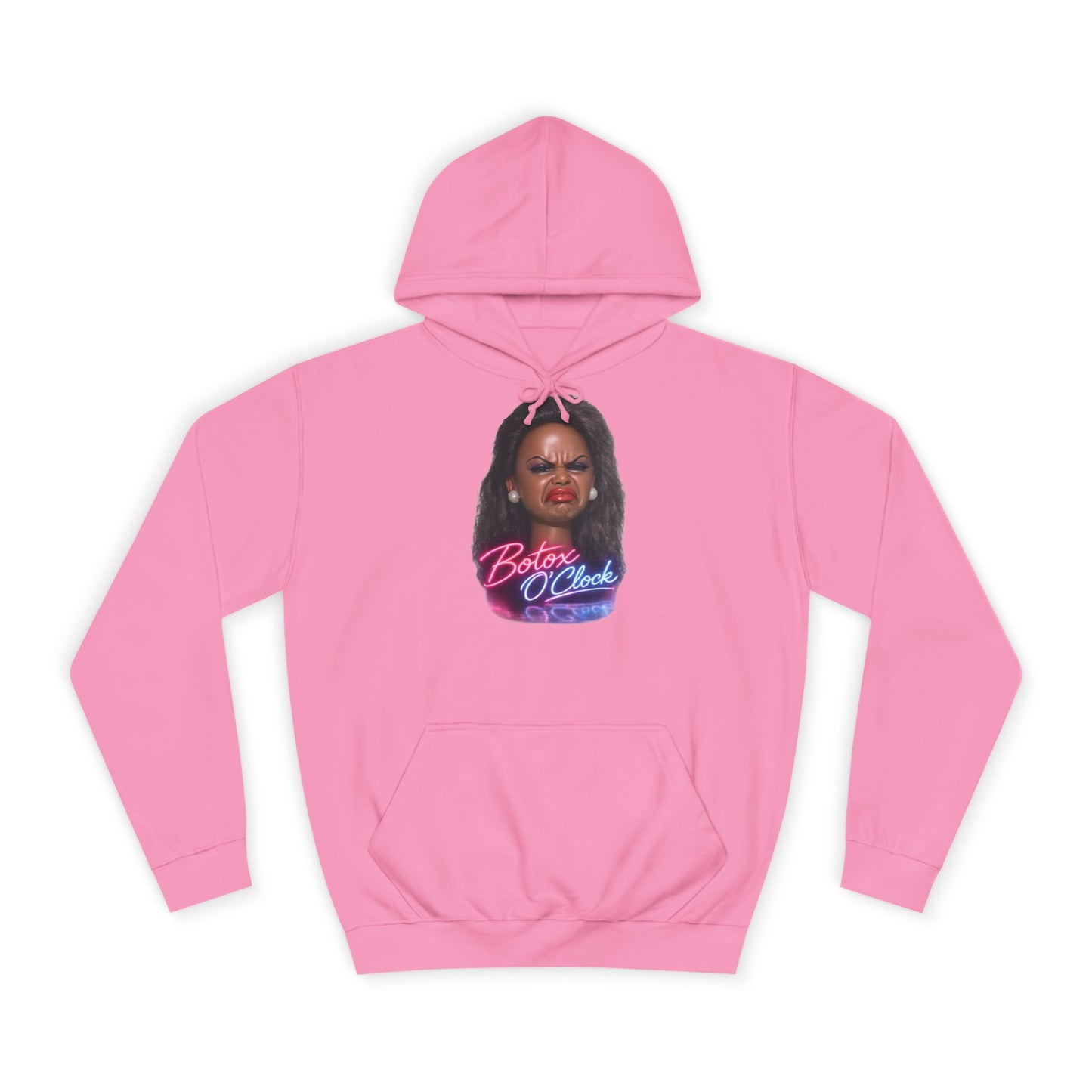 Botox O'Clock Hoodie – Lustiges Neon Beauty Motiv für Botox-Fans, Damen & Herren Geschenk