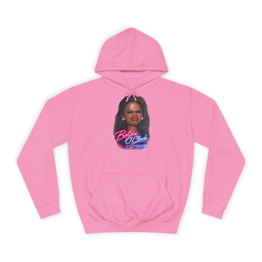 Botox O'Clock Hoodie – Lustiges Neon Beauty Motiv für Botox-Fans, Damen & Herren Geschenk