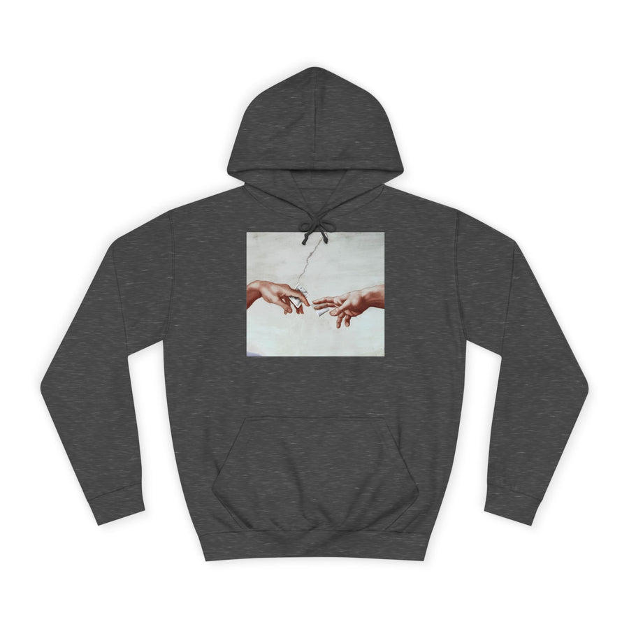 The Deal Hoodie – Michelangelo-Parodie mit schwarzem Humor