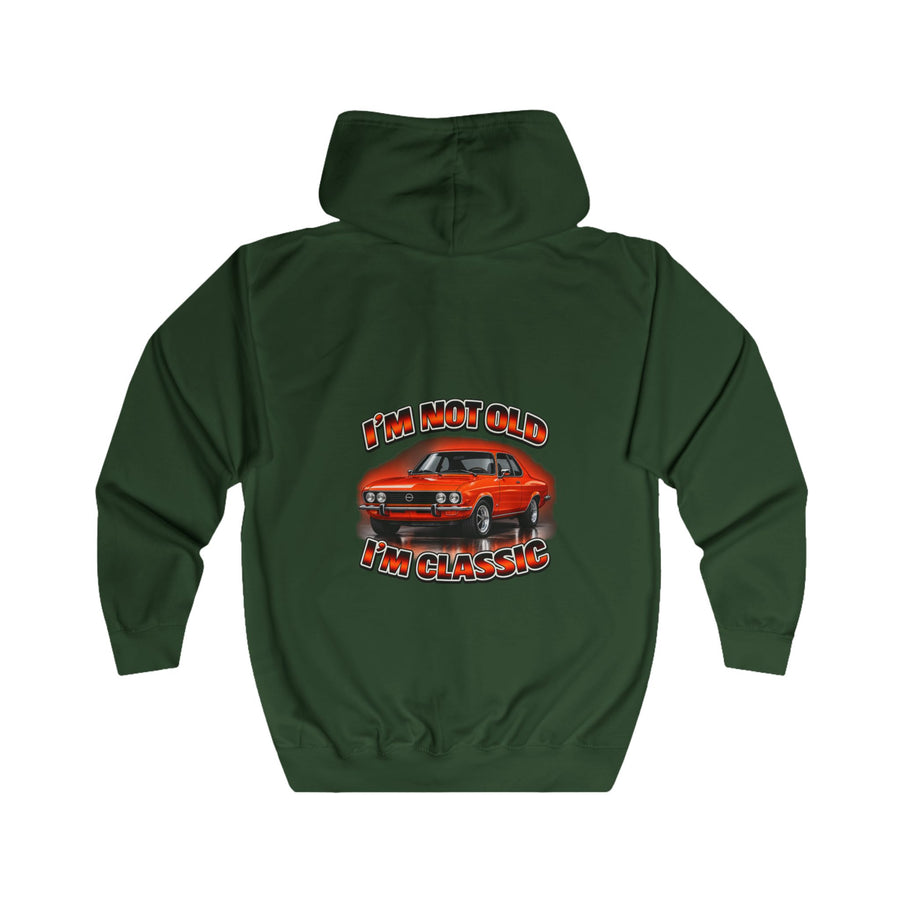 True Insights Opel Manta Zip-Hoodie – I'm Not Old I'm Classic Geschenk für Manta-Fans