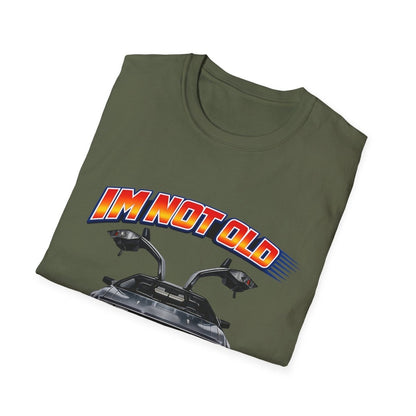 I'm Not Old I'm Classic | Back to the Future T-Shirt | DeLorean DMC-12 Retro Shirt