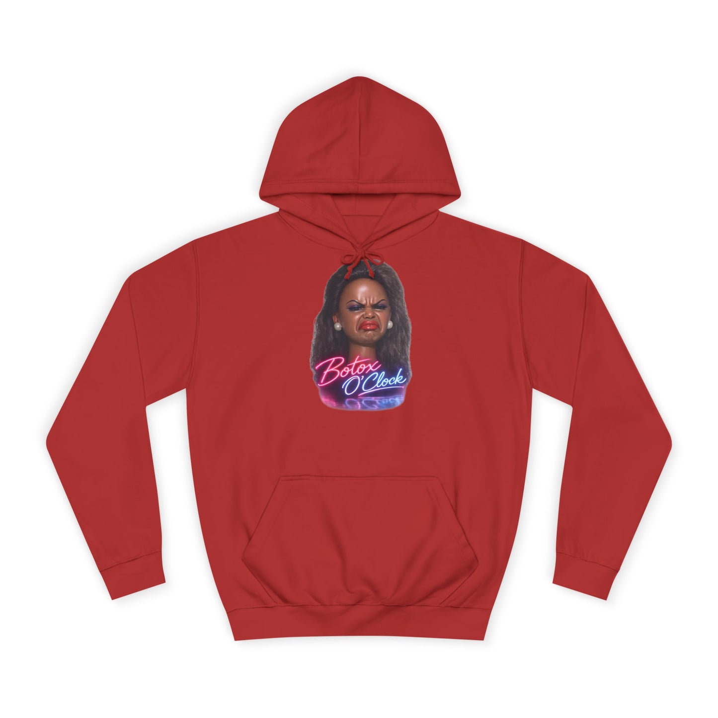 Botox O'Clock Hoodie – Lustiges Neon Beauty Motiv für Botox-Fans, Damen & Herren Geschenk
