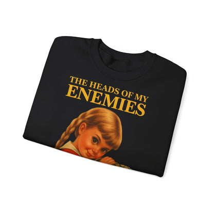 Sweatshirt “The Heads of My Enemies” – Subversive art to wear
