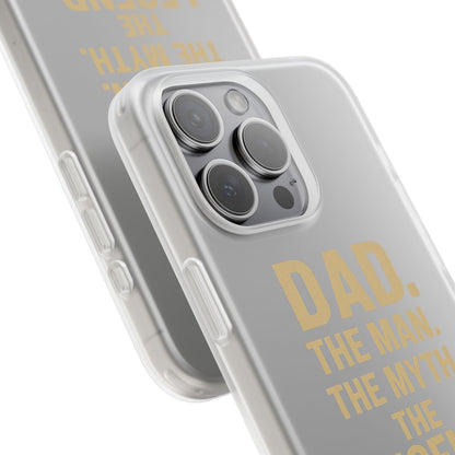 Papa Handyhülle – DAD. THE MAN. THE MYTH. THE LEGEND. – Geschenk für Väter – Retro Design-Phone Case-True Insights