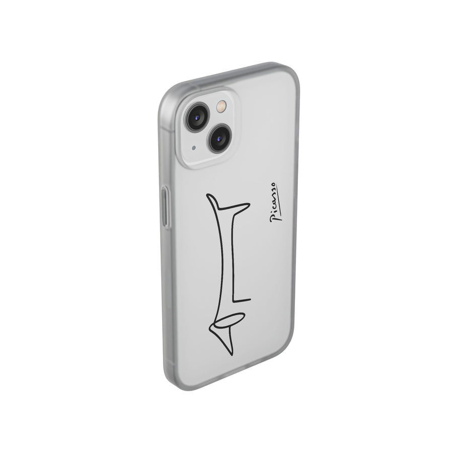 Picasso Cubisme Noir | Coque de téléphone | L'art à l'état pur