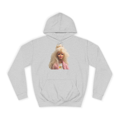 Retro Barbie Puppe T-Shirt Damen | 80er Jahre Style Doll Print Shirt | Nostalgie Geschenk für Puppen-Fans