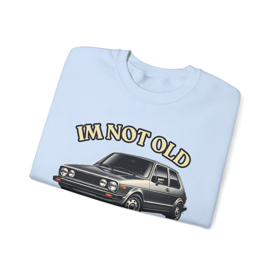 Oldtimer Sweatshirt – Abraham & Sarah cadeau 50 jaar